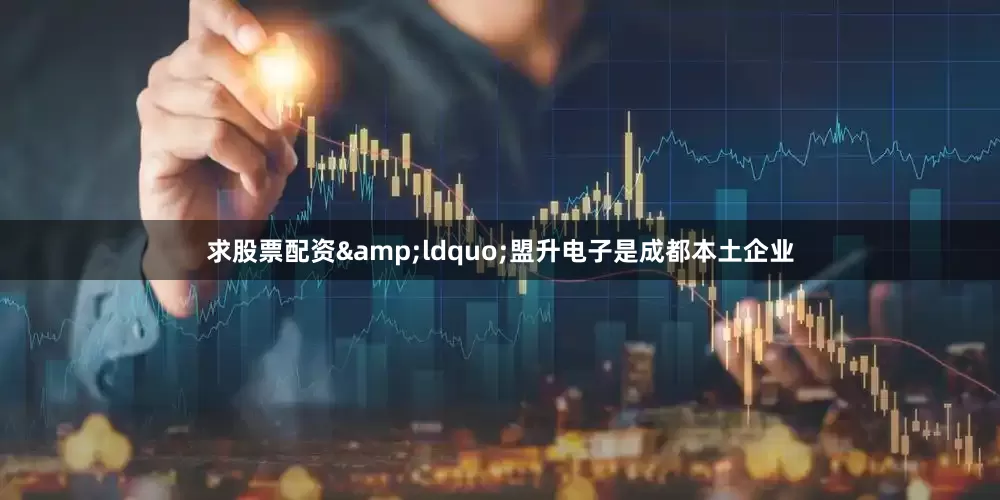 求股票配资&ldquo;盟升电子是成都本土企业